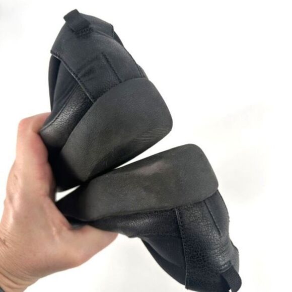 Clarks Sillian Holly black‎ flats slip on shoes Cloudsteppers size 7.5 - Picture 7 of 12